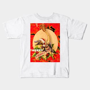 Merry Jurassic Christmas 1 Kids T-Shirt